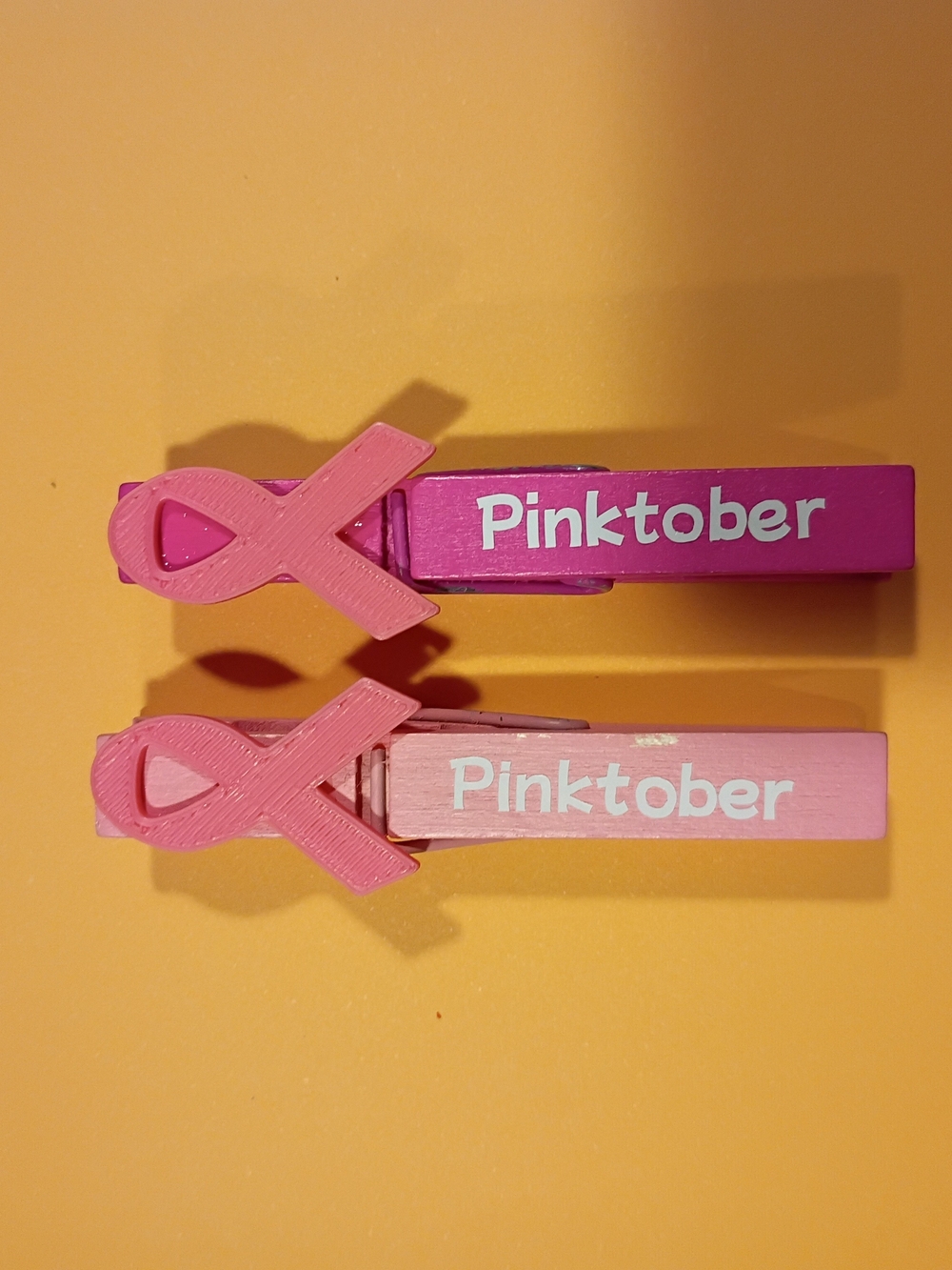 Pinktober Themed Cheer Spirit Pins